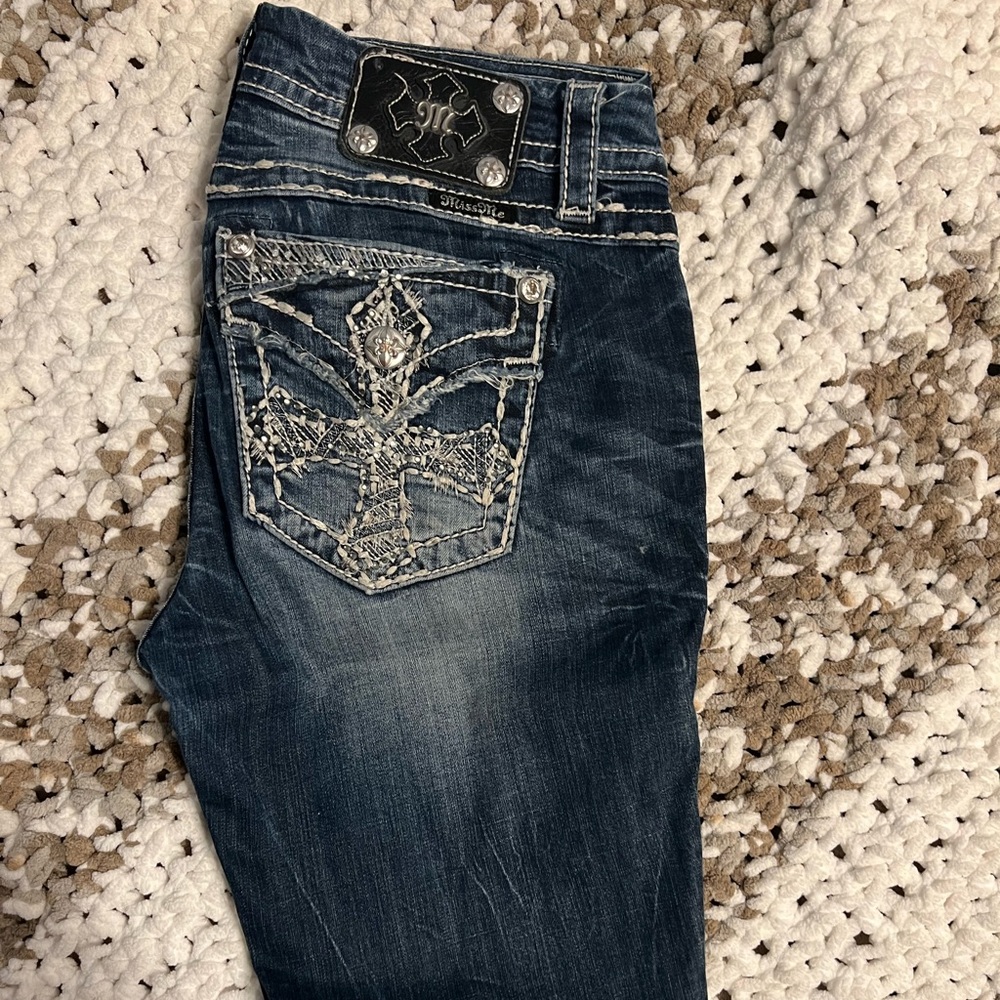 Miss Me Mid-Rise Straight Jeans